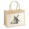 Cotton Pocket Jute Shopper Thumbnail