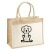 Cotton Pocket Jute Shopper Thumbnail