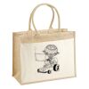 Cotton Pocket Jute Shopper Thumbnail