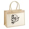 Cotton Pocket Jute Shopper Thumbnail