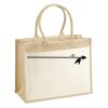 Cotton Pocket Jute Shopper Thumbnail