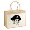 Cotton Pocket Jute Shopper Thumbnail
