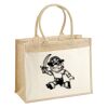 Cotton Pocket Jute Shopper Thumbnail