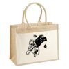 Cotton Pocket Jute Shopper Thumbnail
