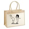 Cotton Pocket Jute Shopper Thumbnail