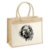 Cotton Pocket Jute Shopper Thumbnail