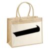 Cotton Pocket Jute Shopper Thumbnail