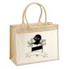 Cotton Pocket Jute Shopper Thumbnail