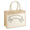 Cotton Pocket Jute Shopper Thumbnail