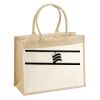 Cotton Pocket Jute Shopper Thumbnail
