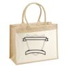 Cotton Pocket Jute Shopper Thumbnail