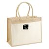 Cotton Pocket Jute Shopper Thumbnail