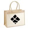 Cotton Pocket Jute Shopper Thumbnail