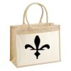 Cotton Pocket Jute Shopper Thumbnail