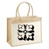 Cotton Pocket Jute Shopper Thumbnail