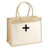 Cotton Pocket Jute Shopper Thumbnail
