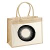 Cotton Pocket Jute Shopper Thumbnail
