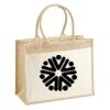 Cotton Pocket Jute Shopper Thumbnail