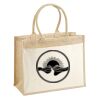 Cotton Pocket Jute Shopper Thumbnail