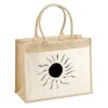 Cotton Pocket Jute Shopper Thumbnail