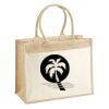 Cotton Pocket Jute Shopper Thumbnail