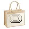 Cotton Pocket Jute Shopper Thumbnail