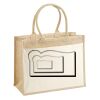 Cotton Pocket Jute Shopper Thumbnail
