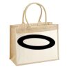 Cotton Pocket Jute Shopper Thumbnail