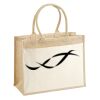 Cotton Pocket Jute Shopper Thumbnail