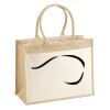 Cotton Pocket Jute Shopper Thumbnail