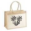 Cotton Pocket Jute Shopper Thumbnail