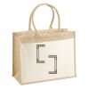 Cotton Pocket Jute Shopper Thumbnail
