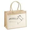 Cotton Pocket Jute Shopper Thumbnail