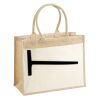 Cotton Pocket Jute Shopper Thumbnail