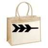 Cotton Pocket Jute Shopper Thumbnail