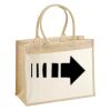 Cotton Pocket Jute Shopper Thumbnail