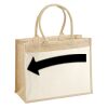 Cotton Pocket Jute Shopper Thumbnail