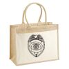 Cotton Pocket Jute Shopper Thumbnail