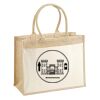 Cotton Pocket Jute Shopper Thumbnail