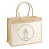 Cotton Pocket Jute Shopper Thumbnail