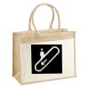 Cotton Pocket Jute Shopper Thumbnail