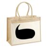 Cotton Pocket Jute Shopper Thumbnail
