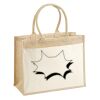 Cotton Pocket Jute Shopper Thumbnail