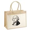 Cotton Pocket Jute Shopper Thumbnail