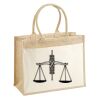Cotton Pocket Jute Shopper Thumbnail
