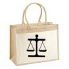 Cotton Pocket Jute Shopper Thumbnail