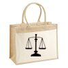 Cotton Pocket Jute Shopper Thumbnail