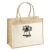 Cotton Pocket Jute Shopper Thumbnail