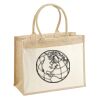 Cotton Pocket Jute Shopper Thumbnail