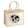 Cotton Pocket Jute Shopper Thumbnail